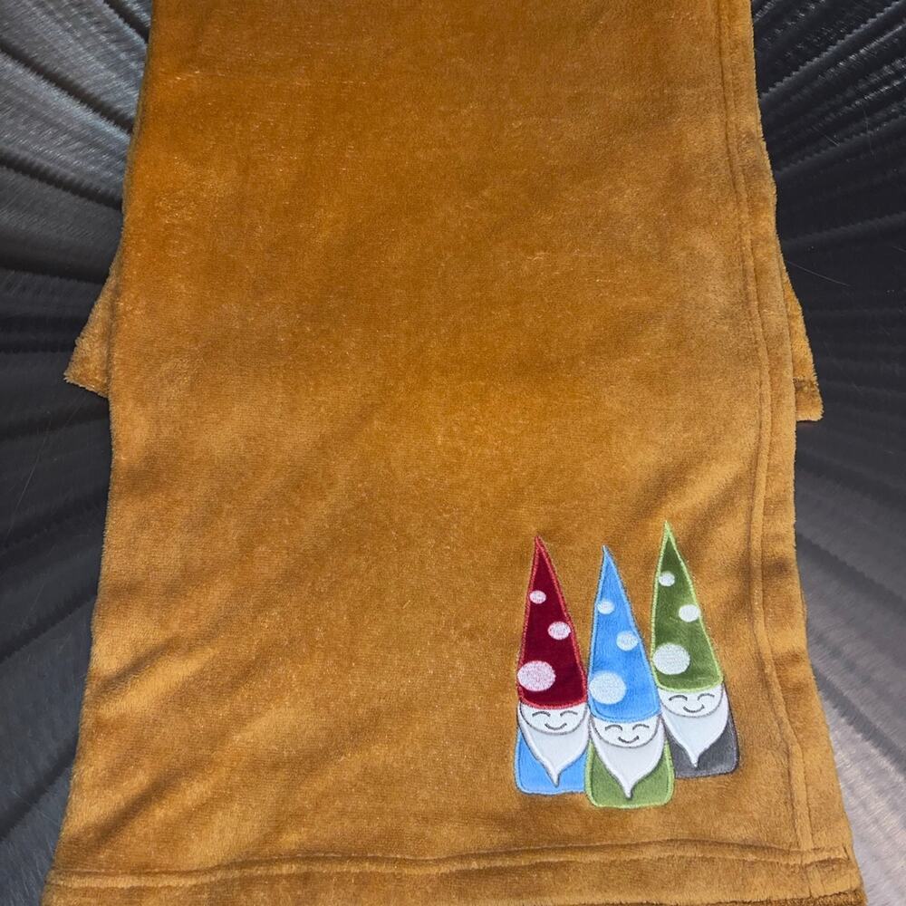 Trend Lab Gnomes Soft fuzzy Baby Blanket Nursery - 38” x 30” - Super soft!!